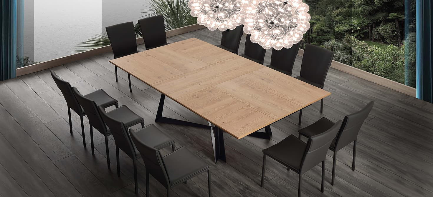 Tavoli e sedie per cucine moderne